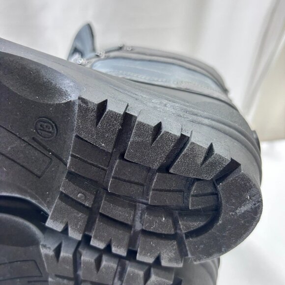 Akademiks Men's Waterproof Snow Boots Black Duck Toe Size US 13 - No Box - Picture 11 of 11